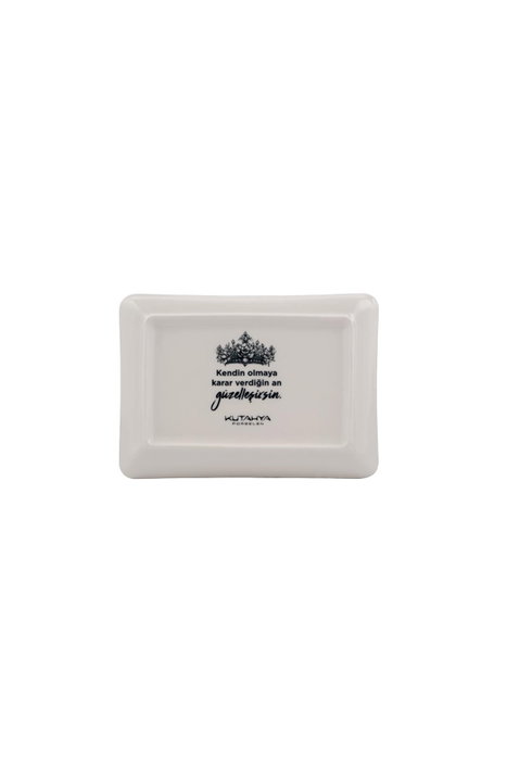 Hermia Juego de Cena de 4 Piezas en Porcelana Blanca